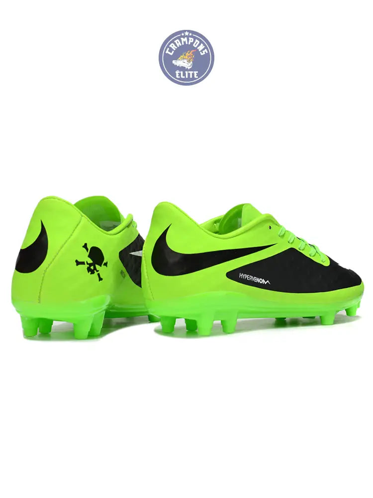 Hypervenom Phantom 1 FG - Neon/Sort/Hvid