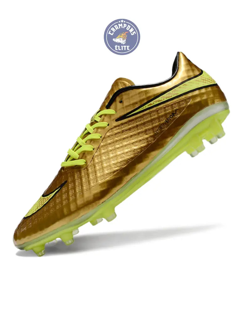 Hypervenom Phantom Premium FG - Or/Volt/Noir