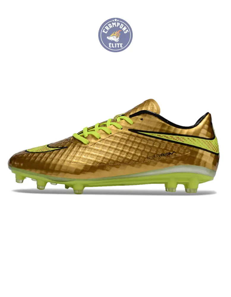 Hypervenom Phantom Premium FG - Or/Volt/Noir