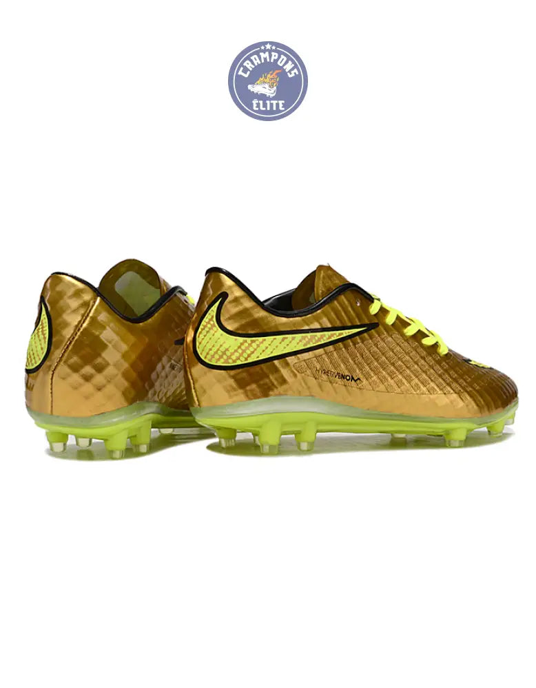 Image of Hypervenom Phantom Premium FG - Or/Volt/Noir