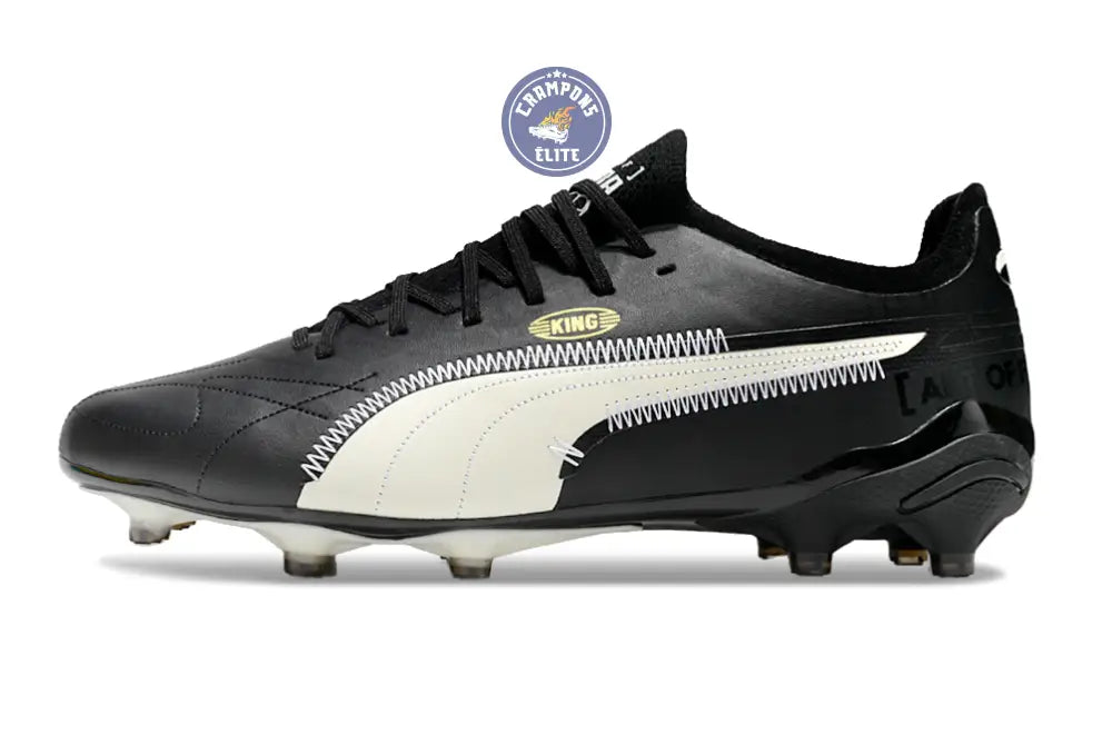 Image of King Ultimate FG/AG Art of Football - Noir/Alpine Snow/Doré/Blanc ÉDITION LIMITÉE