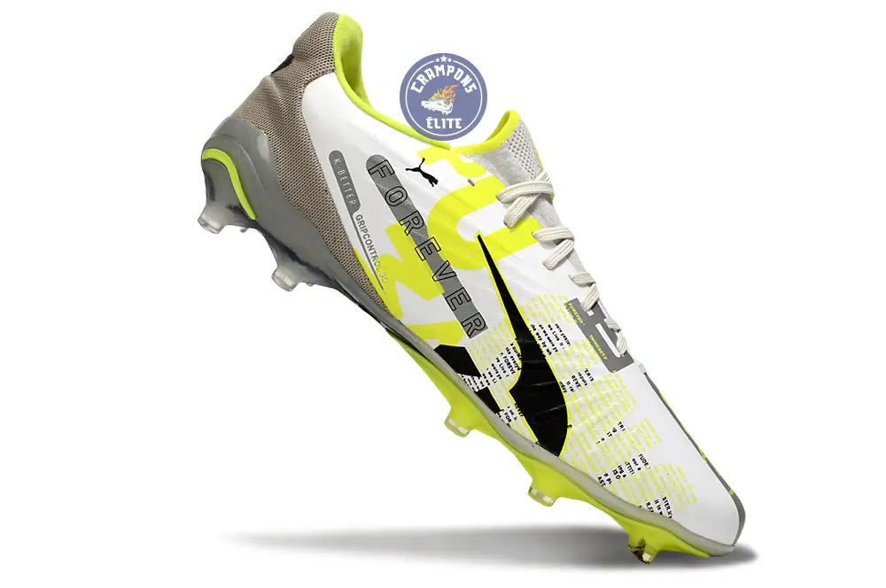 King Ultimate FG/AG Forever - Gris/Electric Lime/Blanc/Flat Light Gray ÉDITION LIMITÉE