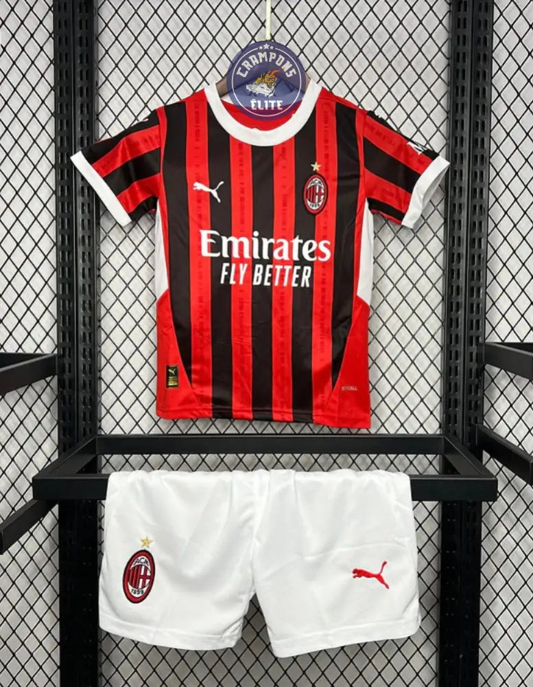Kits Enfants AC Milan 2024/25 Domicile