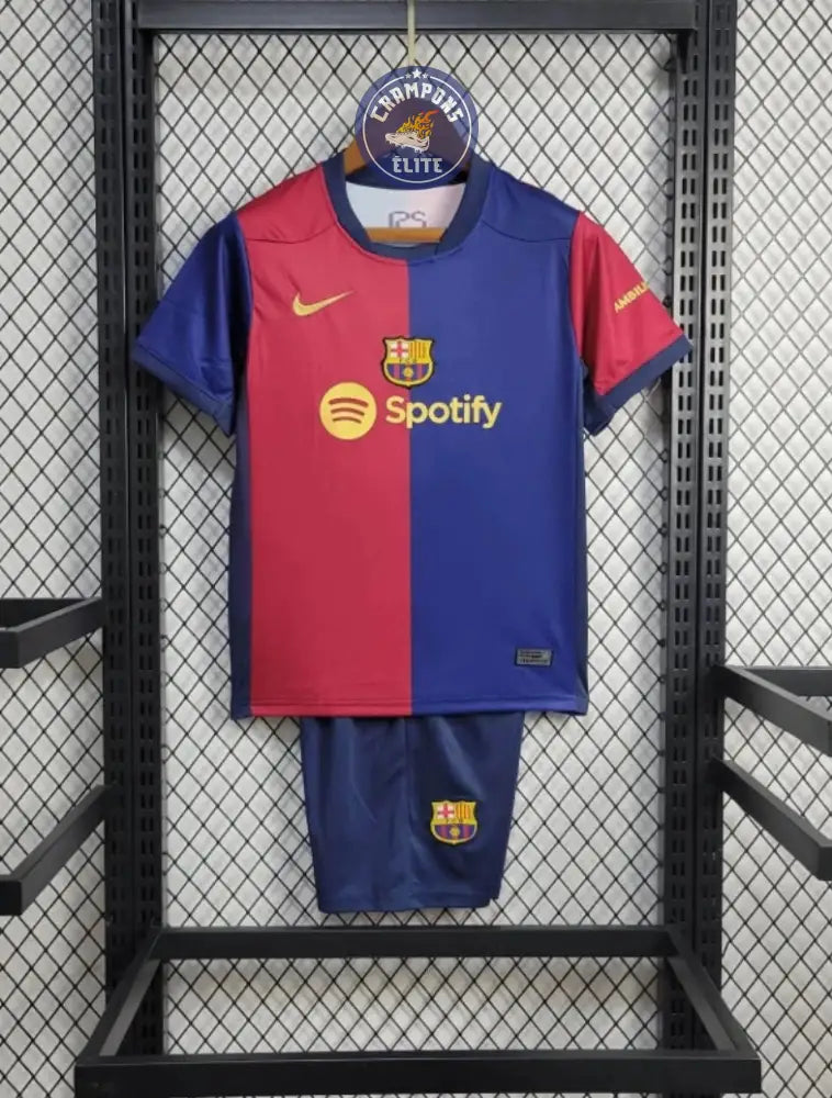 Kits Enfants FC Barcelone 2024/25 Domicile