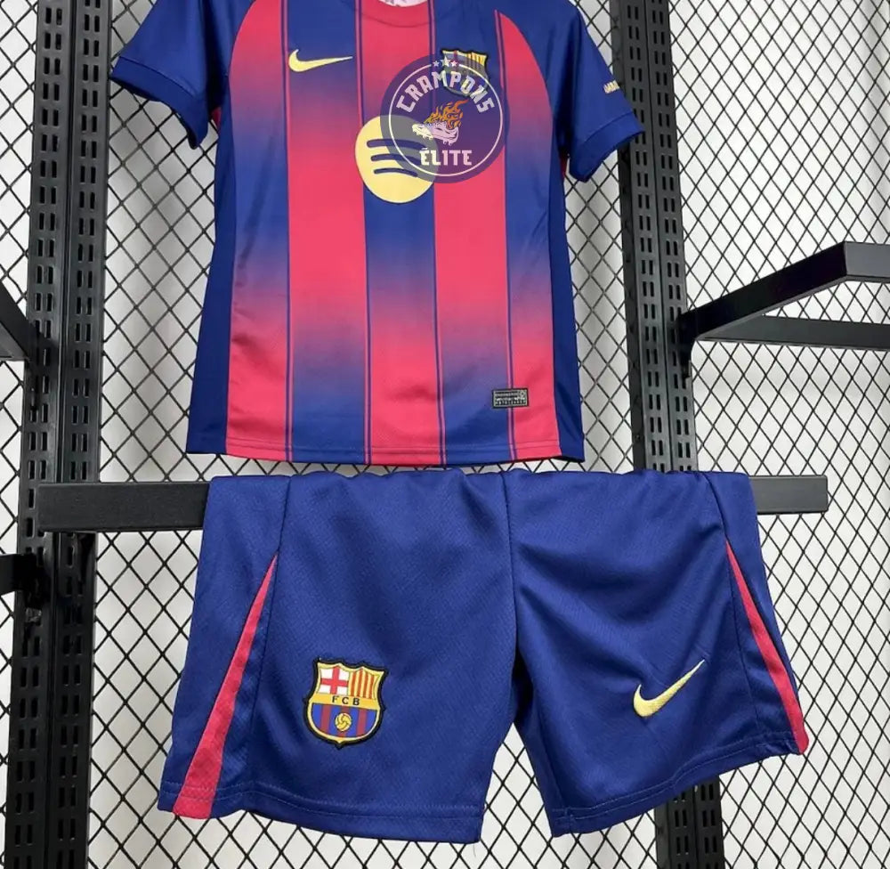 Kits Enfants FC Barcelone 2025/26 Domicile