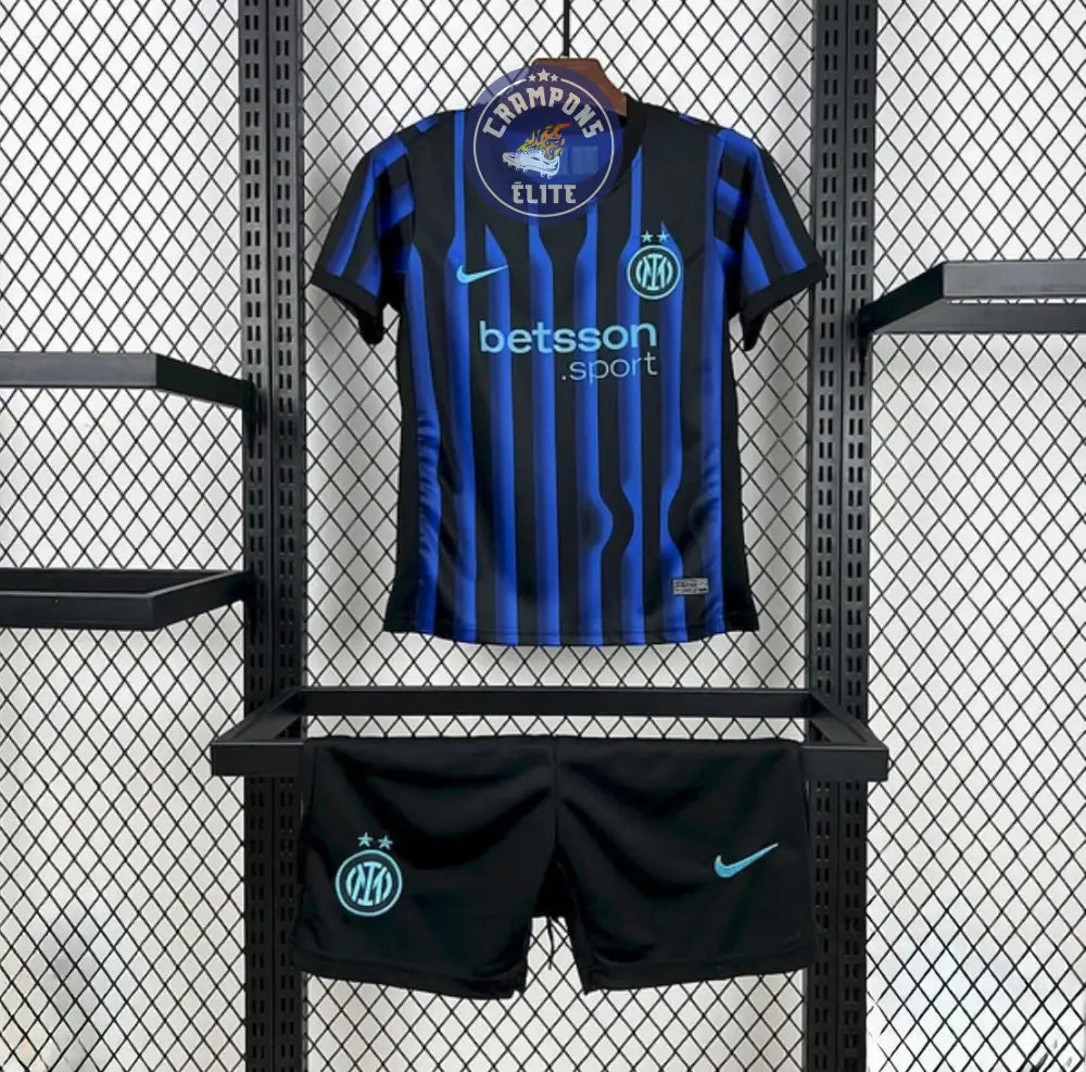 Kits Enfants Inter Milan 2025/26 Domicile