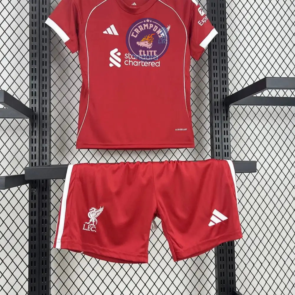 Kits Enfants Liverpool 2025/26 Domicile