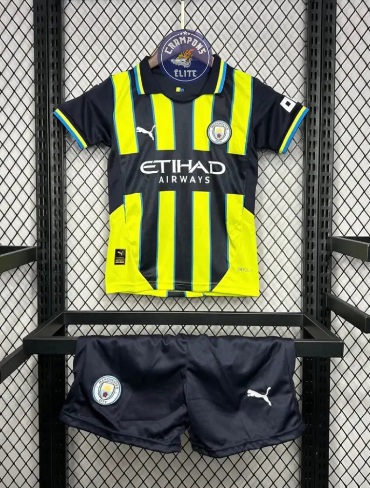 Kits Enfants Manchester City 2024/25 Extérieur