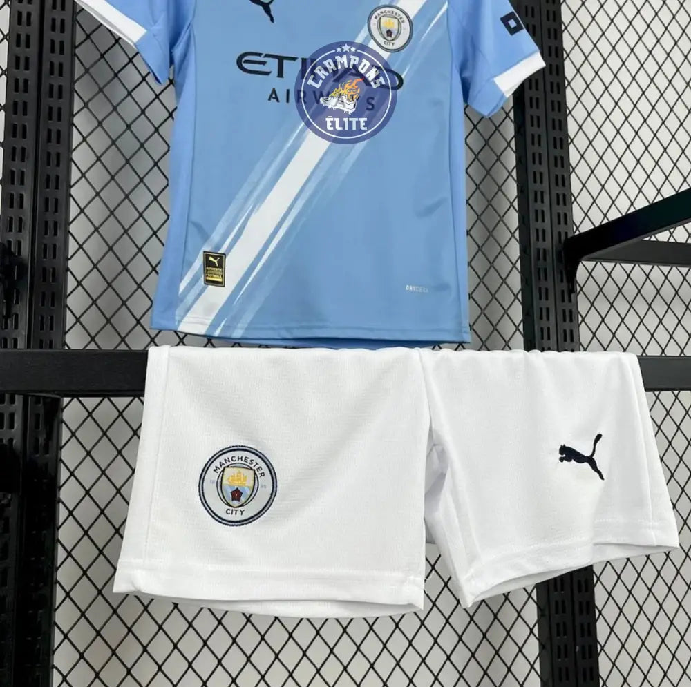 Kits Enfants Manchester City 2025/26 Domicile