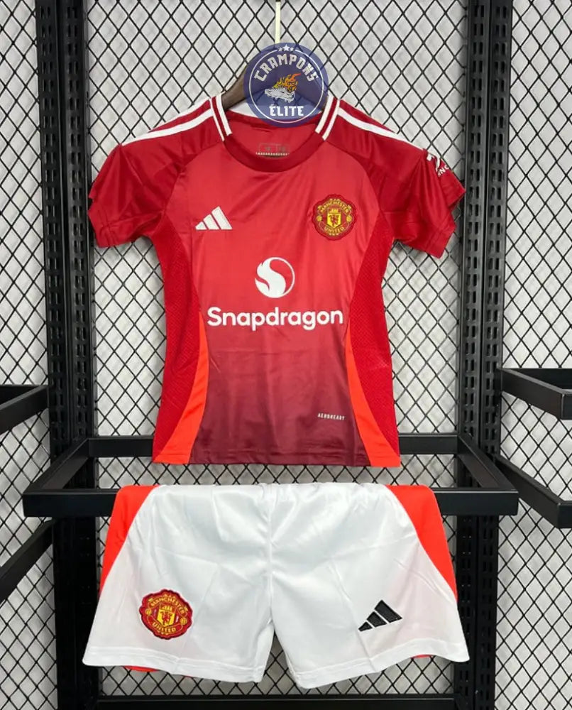 Image of Kits Enfants Manchester United 2024/25 Domicile