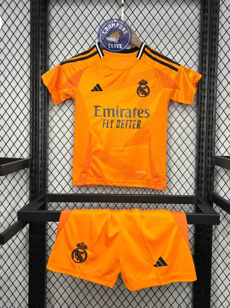 Kits Enfants Real Madrid 2024/25 Extérieur