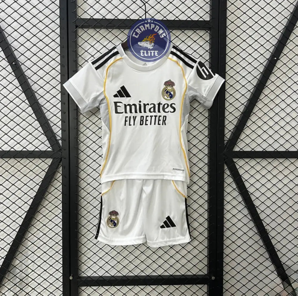 Kits Enfants Real Madrid 2025/26 Domicile