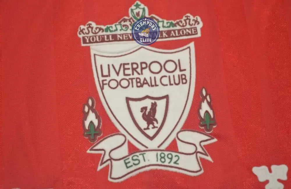 Liverpool 1993/94 Domicile à manches longues