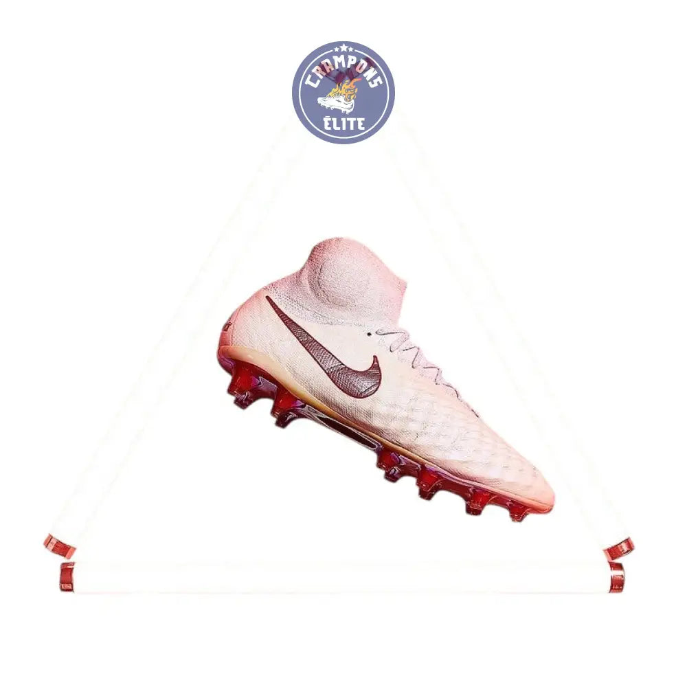 MAGISTA OBRA 2 ELITE DF FG JUST DO IT - BLANC/ROUGE CRAMOISI