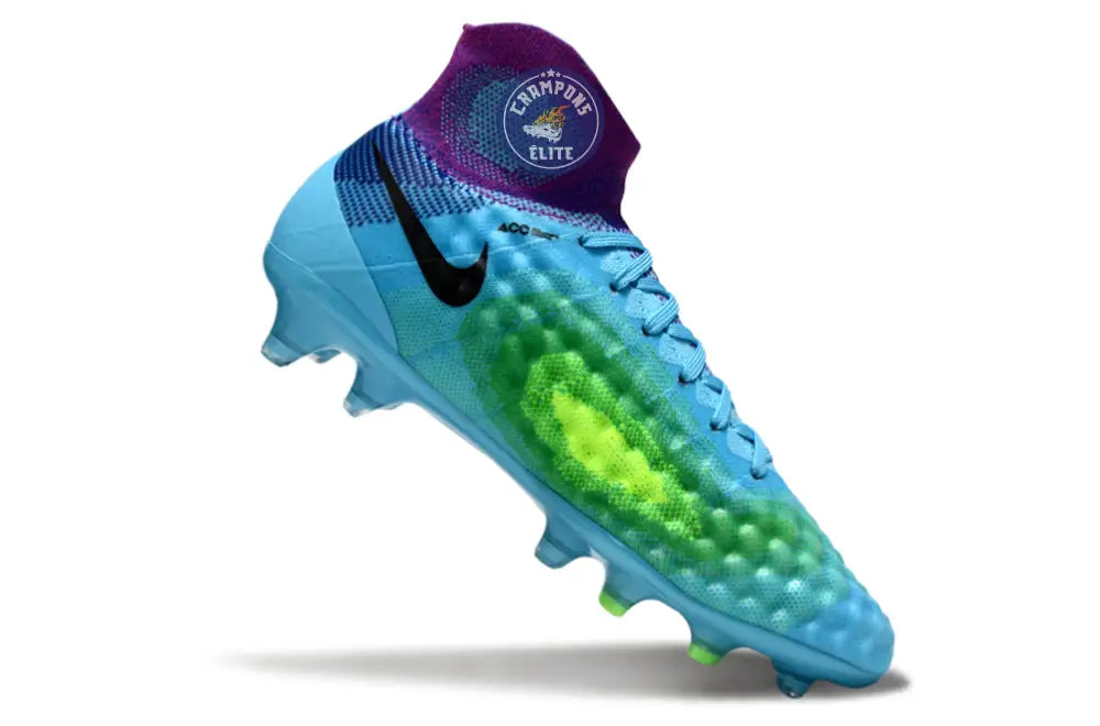 Nike Magista Obra 2 FG - Bleu/Vert/Violet/Noir