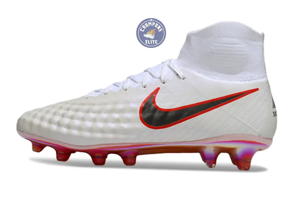 Image of Nike Magista Obra 2 FG Just Do It - Blanc/Rouge Cramoisi ÉDITION LIMITÉE