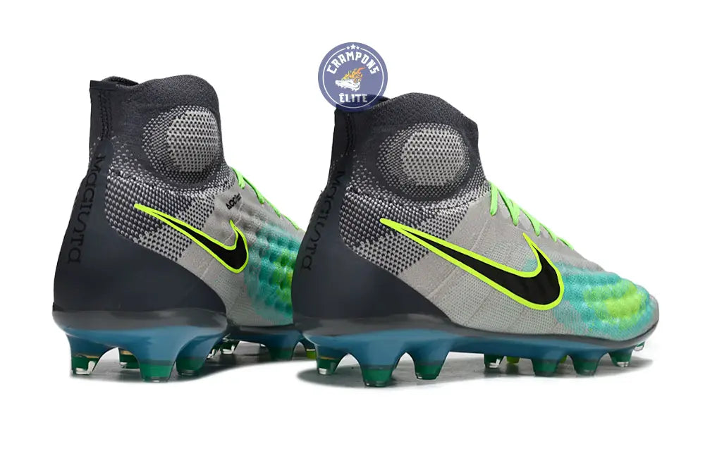 Image of Nike Magista Obra 2 FG Pack - Gris/Vert/Vert Turquoise
