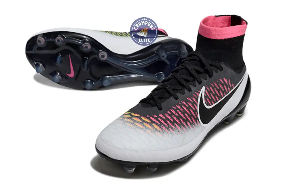 Image of Nike Magista Obra AG - Blanc/Noir/Rose