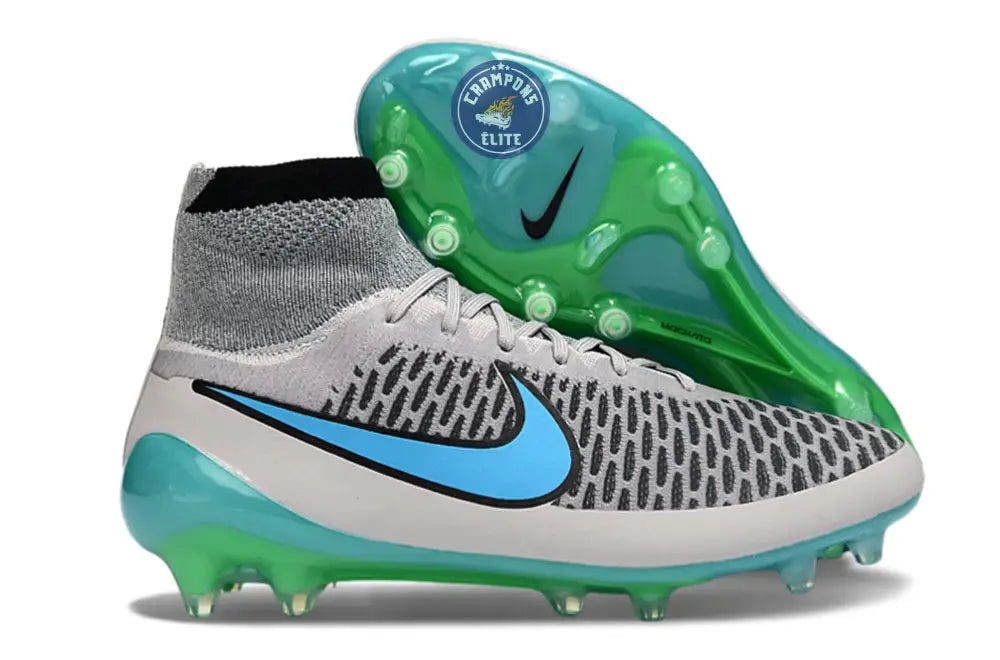 Nike Magista Obra AG - Gris/Bleu/Vert