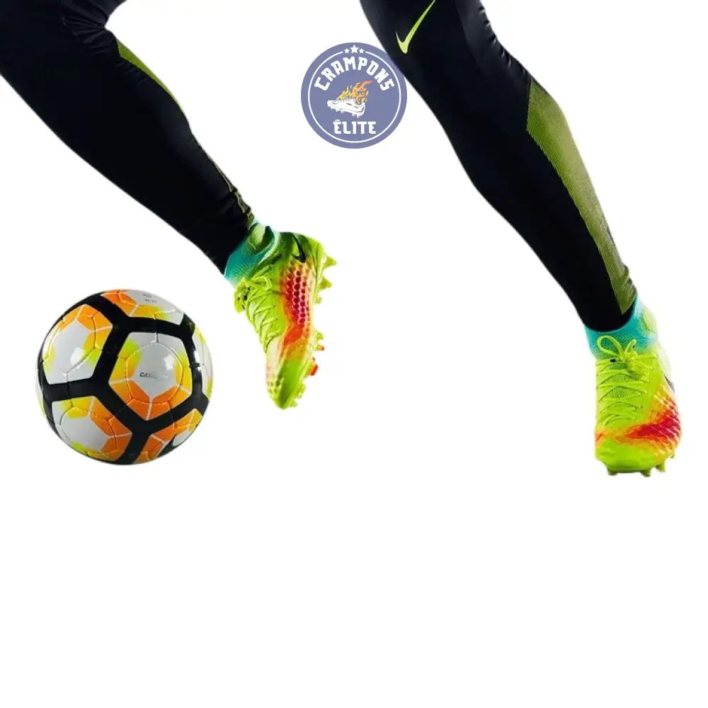 NIKE MAGISTA OBRA II FG JAUNE FLUO/ORANGE/TURQUOISE