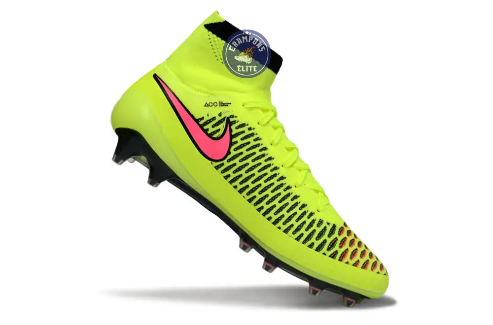 Nike Magista Obra AG - Neon/Sort/Rød