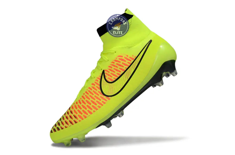 Nike Magista Obra AG - Neon/Sort/Rød