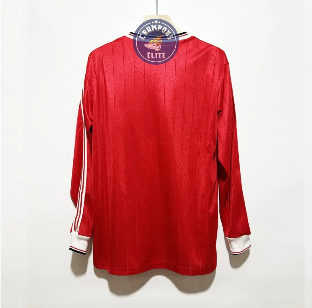 Manchester United 1982/83 Domicile à manches longues