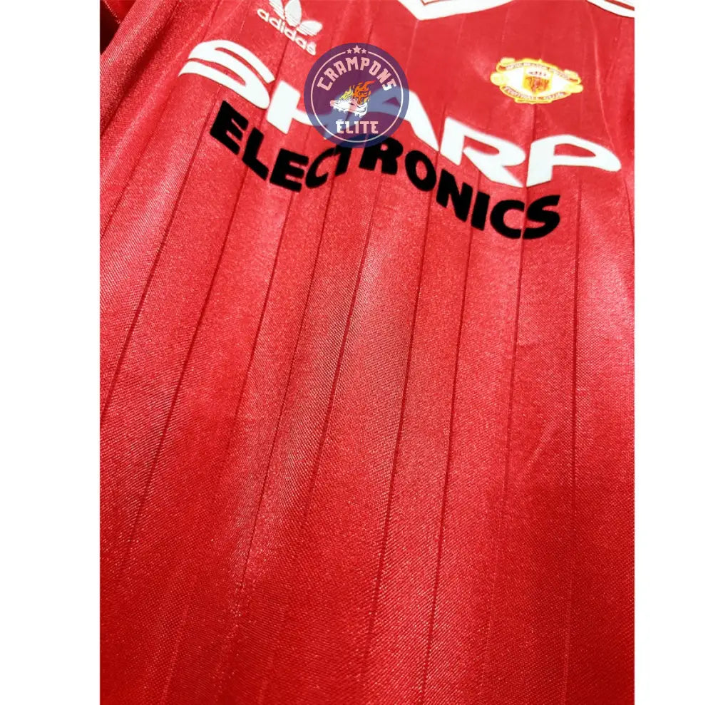 Image of Manchester United 1982/83 Domicile à manches longues