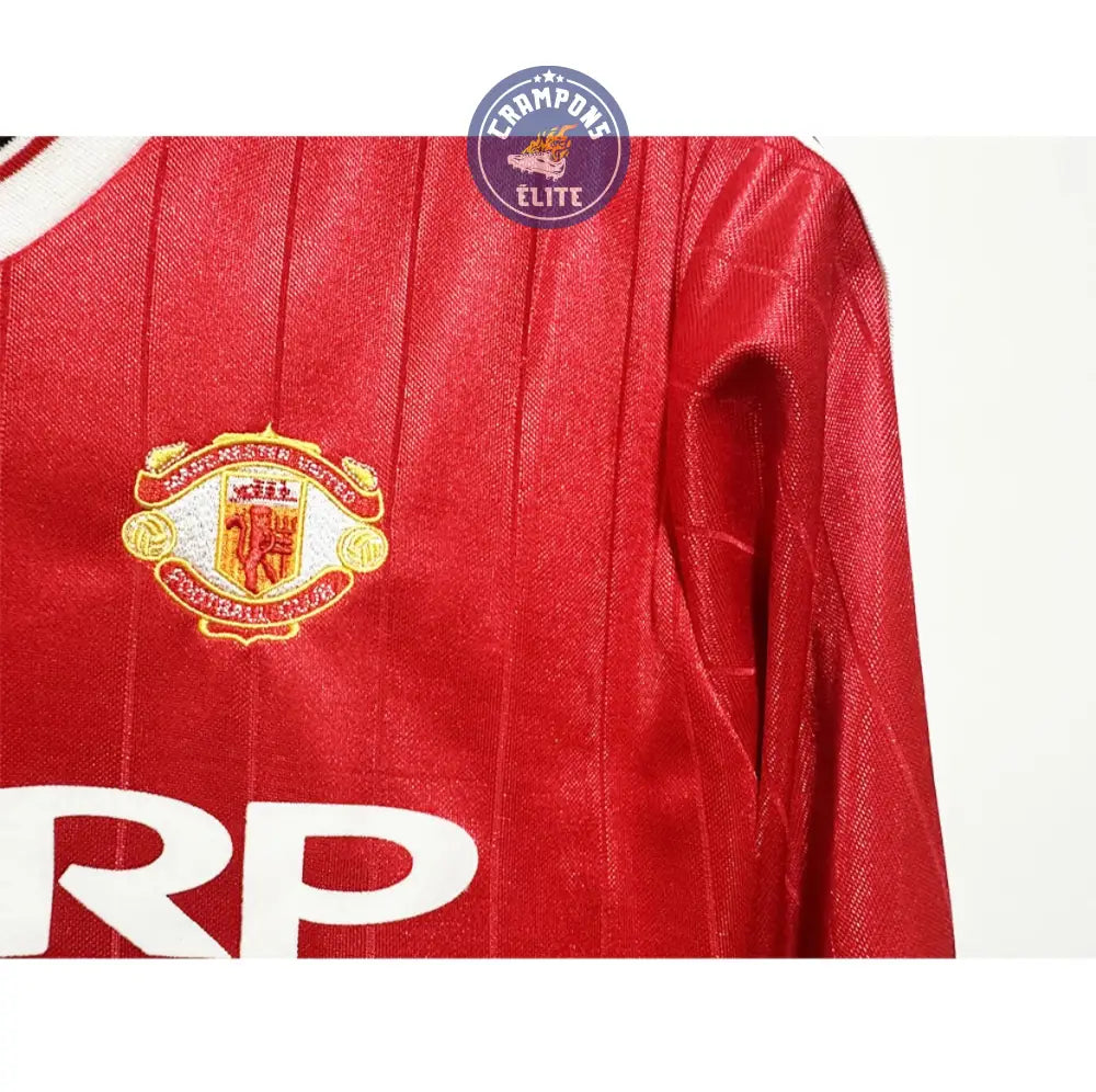 Image of Manchester United 1982/83 Domicile à manches longues