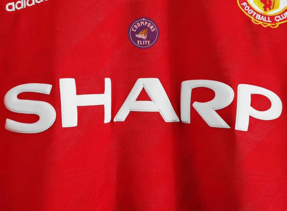 Manchester United 1986/87 Domicile à manches longues