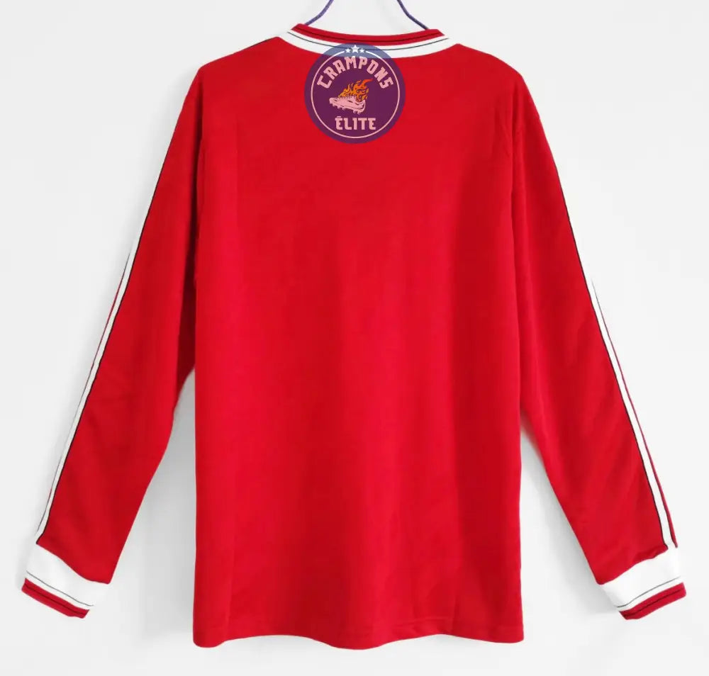 Manchester United 1986/87 Domicile à manches longues