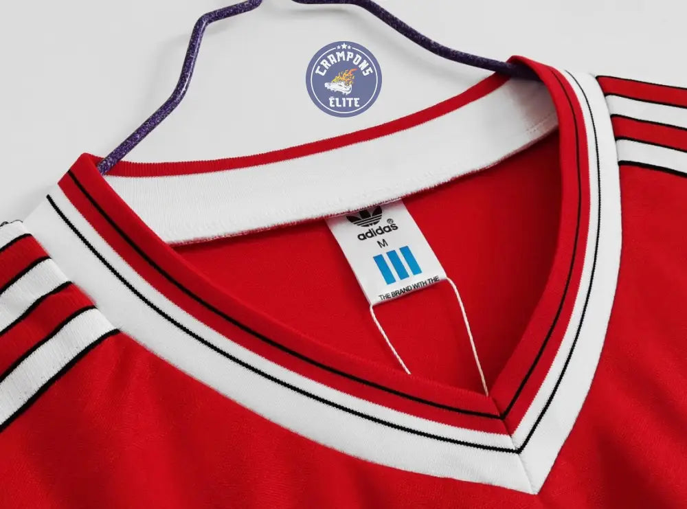 Manchester United 1986/87 Domicile à manches longues