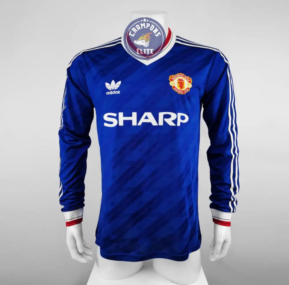 Manchester United 1986/87 Third à manches longues