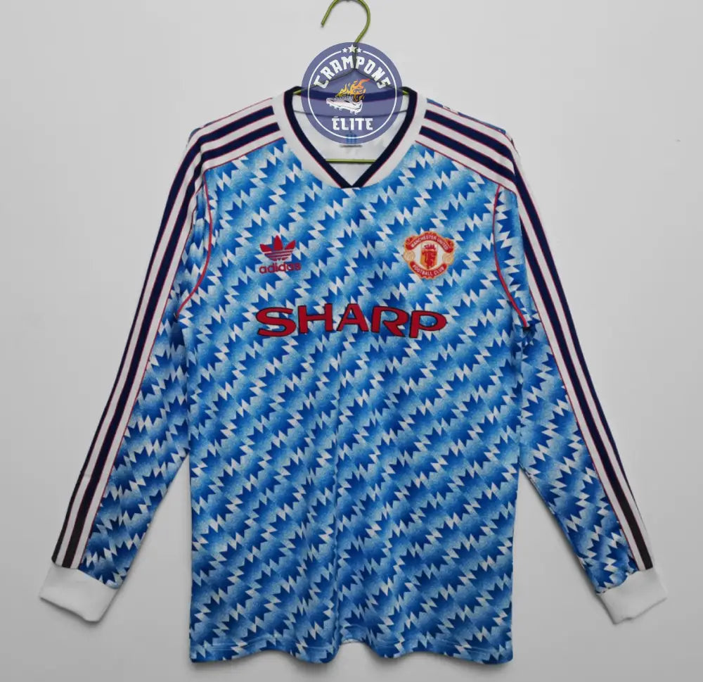 Manchester United 1991/92 Extérieur à manches longues