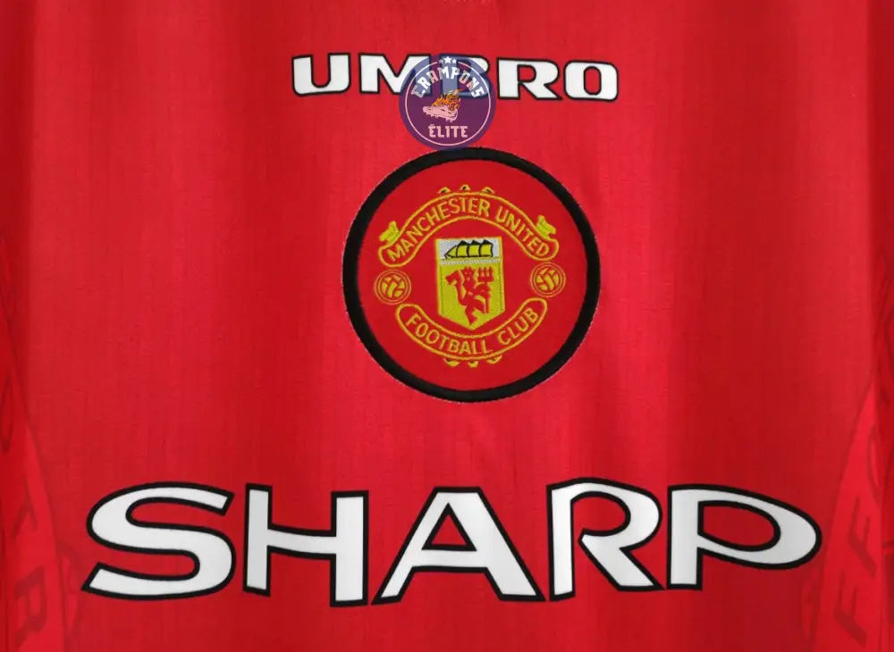 Manchester United 1996/97 Domicile à manches longues