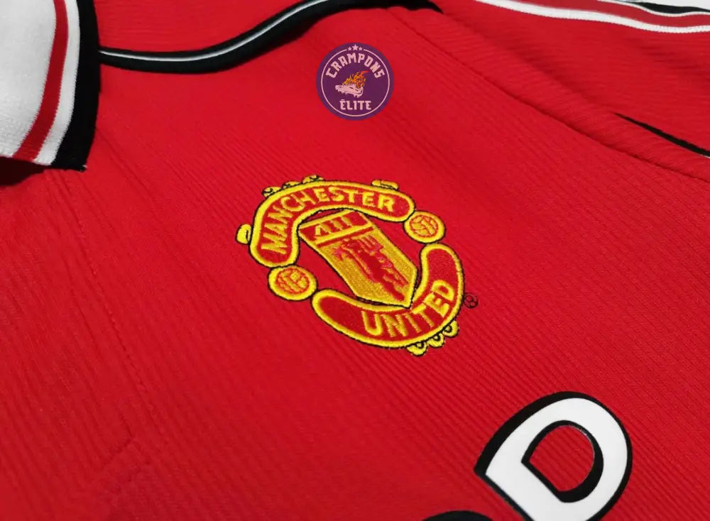 Manchester United 1998/99 Domicile à manches longues