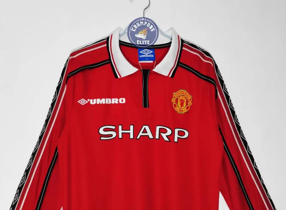 Image of Manchester United 1998/99 Domicile à manches longues