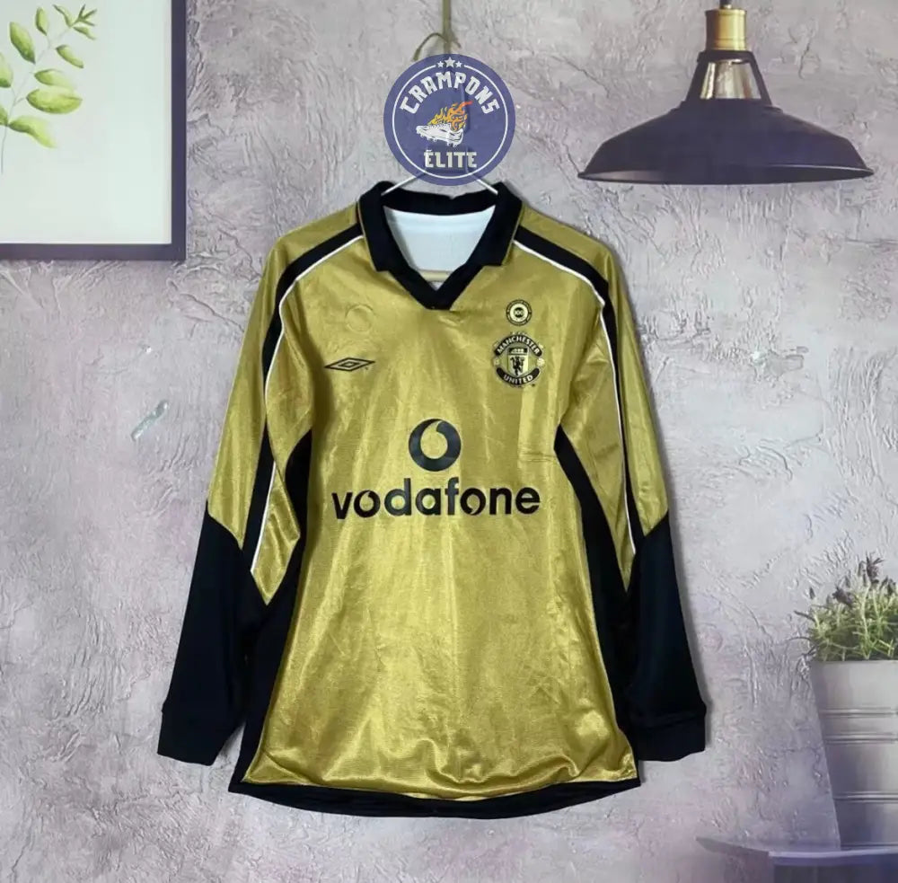 Image of Manchester United 2000/01 Extérieur reversible à manches longues