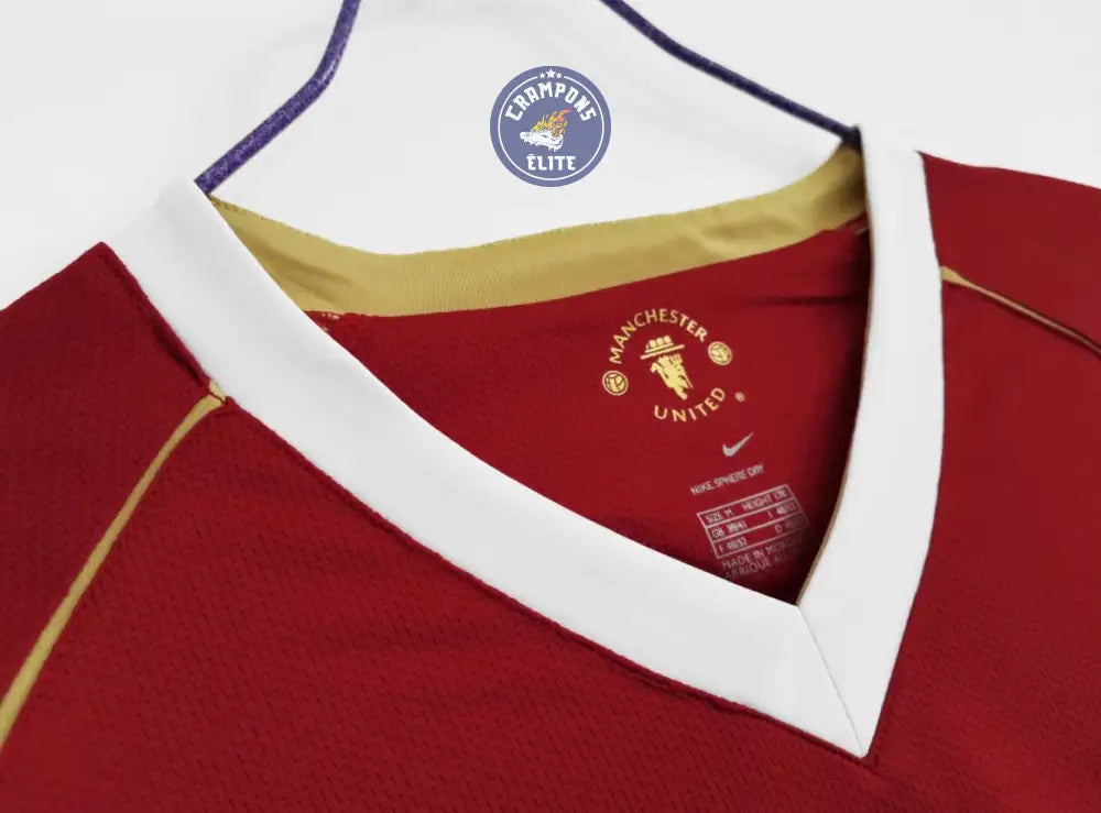 Manchester United 2006/07 Domicile à manches longues