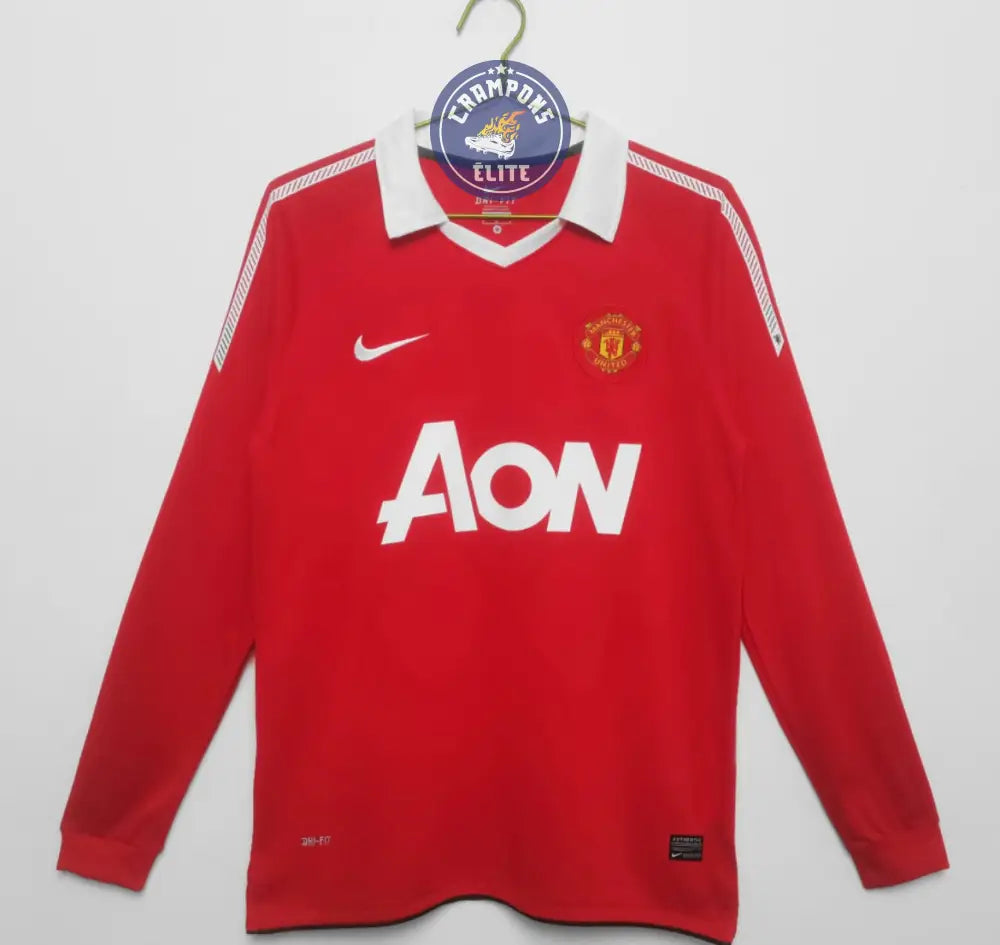 Manchester United 2010/11 Domicile à manches longues