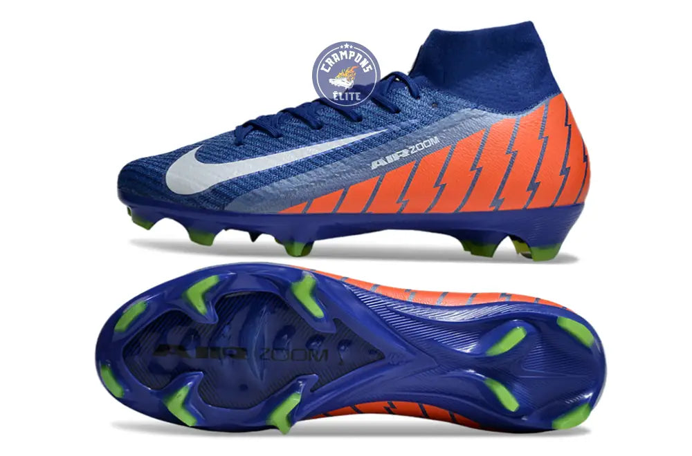Mercurial Superfly 10 Elite FG Bleu/Orange