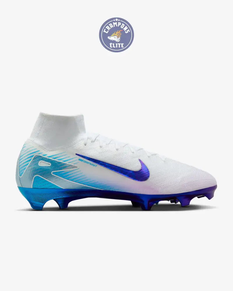 Mercurial Superfly 10 Elite FG Chromatic Pack Blanc/Violet/Bleu