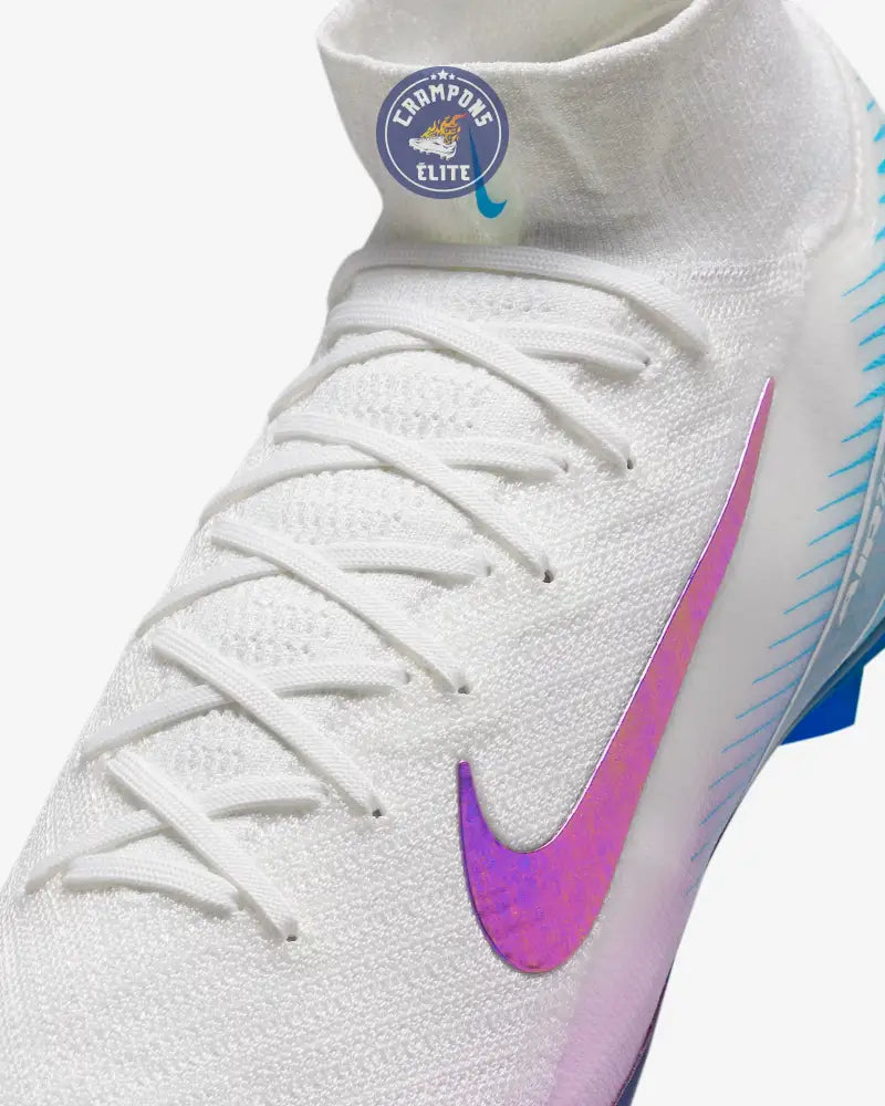 Mercurial Superfly 10 Elite FG Chromatic Pack Blanc/Violet/Bleu