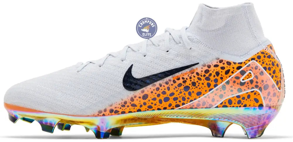 Mercurial Superfly 10 Elite FG Electric Pack Léopard Gris/Orange