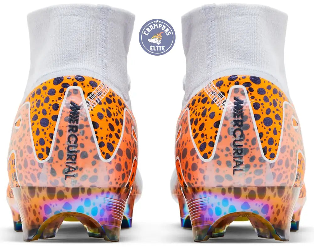 Mercurial Superfly 10 Elite FG Electric Pack Léopard Gris/Orange