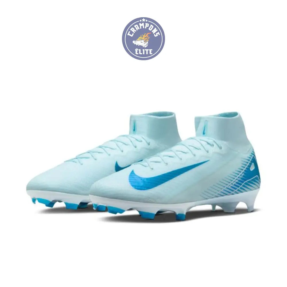 Mercurial Superfly 10 Elite FG Mad Ambition Bleu Ciel