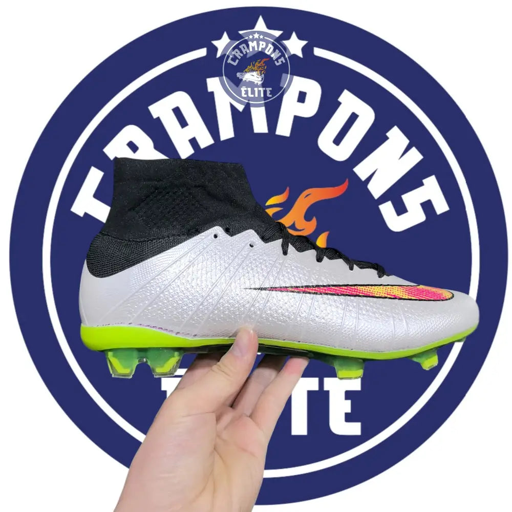 Mercurial Superfly 4 FG Gris/Vert/Orange