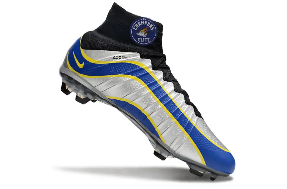 Image of Mercurial Superfly 4 R9 FG - Argenté/Bleu/Jaune/Noir