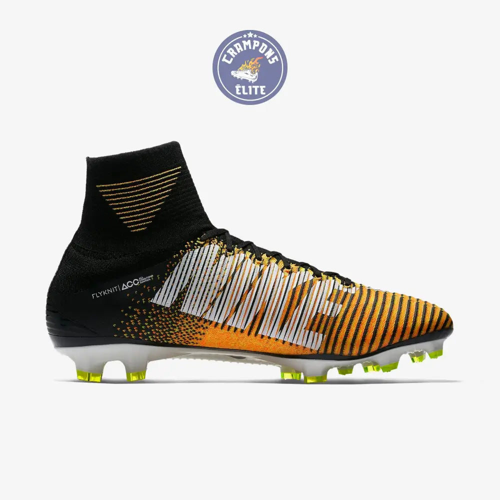 Mercurial Superfly 5 FG Lock in. Let loose. - Orange/Noir/Blanc