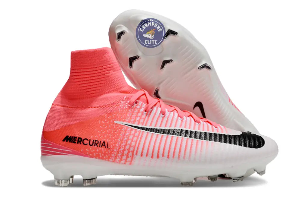 Mercurial Superfly 5 FG Rose/Noir/Blanc
